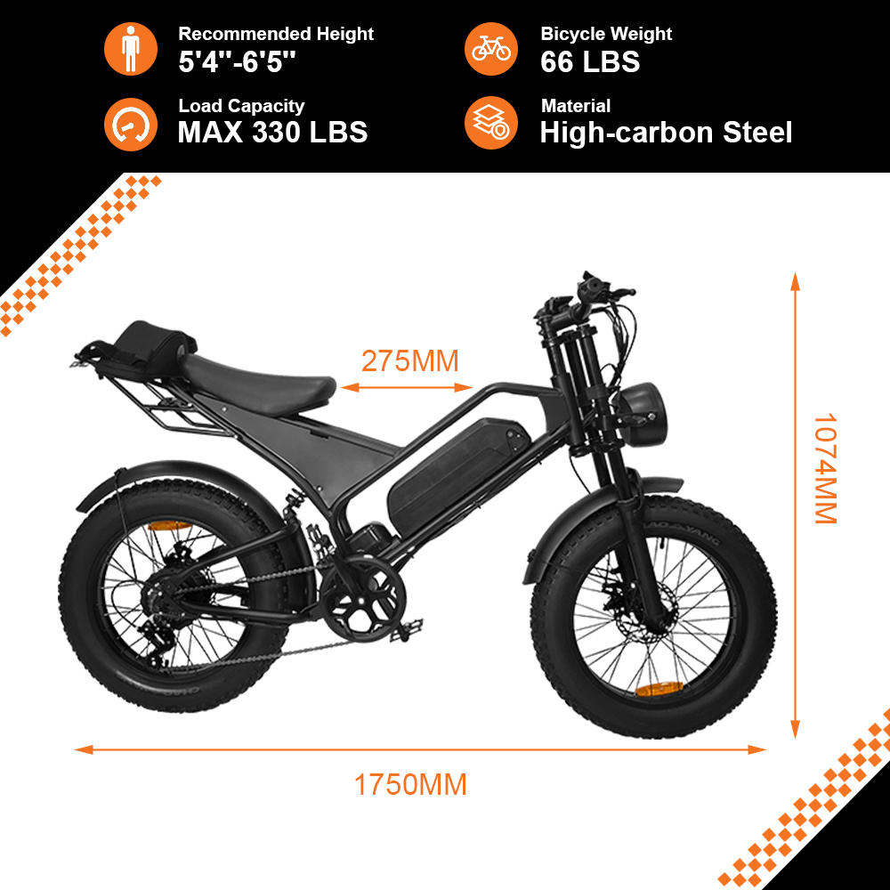 Factory Wholesale Electric Bike Frame 7 Speed Ebike Electric Tricycles Cheap Electric Bicycle Electric Dirt Bikes for Sale Used - Image 6